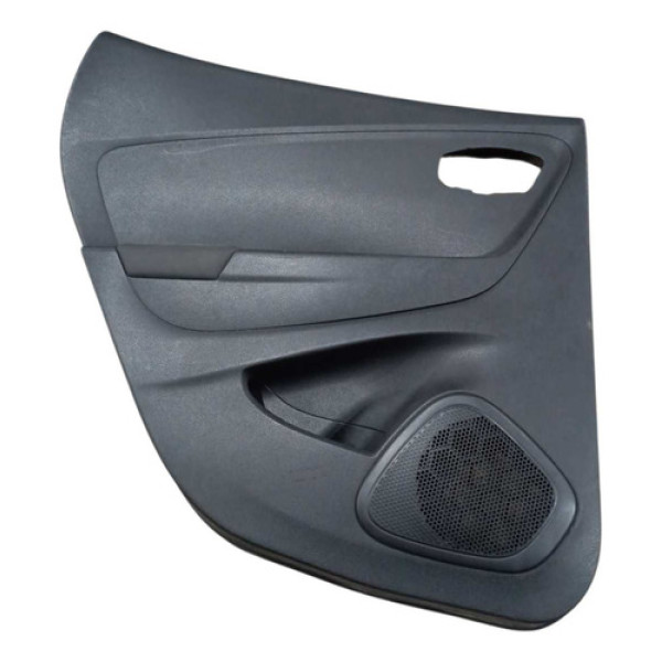 Forro Porta Traseira Esquerda Renault Captur 1.6 2017 A 2021 Traseira Esquerda Preto