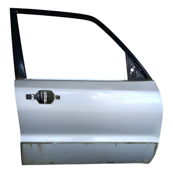 Porta Dianteira Direita Mitsubishi Pajero Full 2001 A 2007 Dianteira Direito Prateado