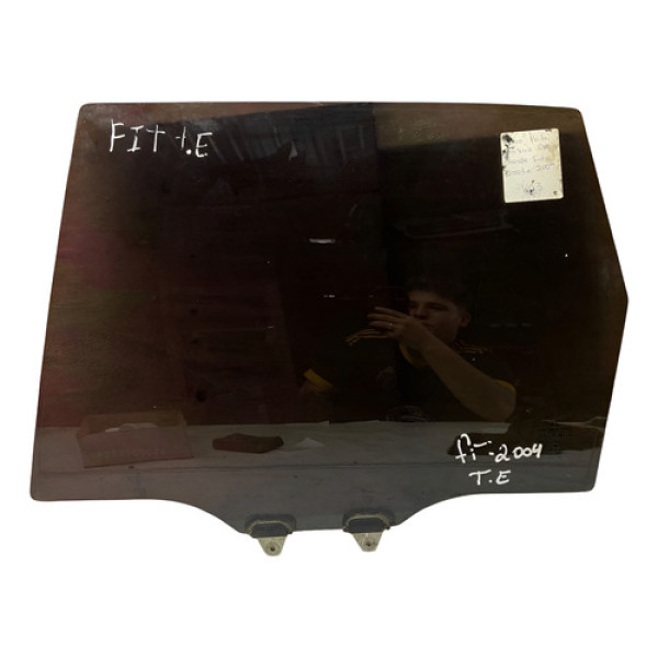 Vidro Porta Traseira Esquerda Honda Fit 2004 A 2008