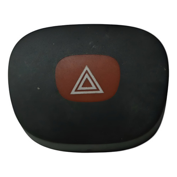 Capa Botão Pisca Alerta Renault Clio 2005 A 2009  Preto