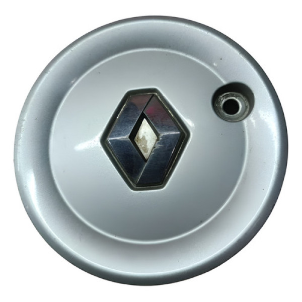 Calota Centro Roda Renault Logan  Prateado