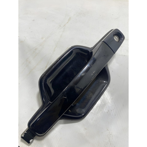 Maçaneta Externa Dianteira Esquerda Pajero Full 2012 Cx341 Preto