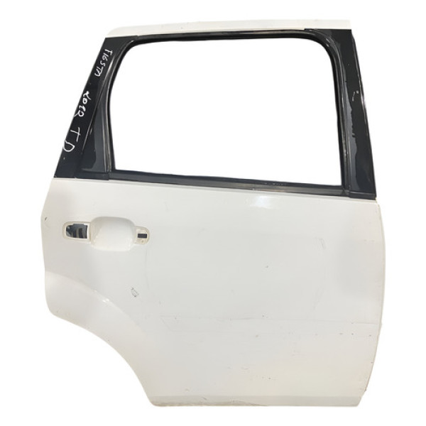 Porta Traseira Direita Ford New Fiesta 2012 Original Traseira Direita Branca