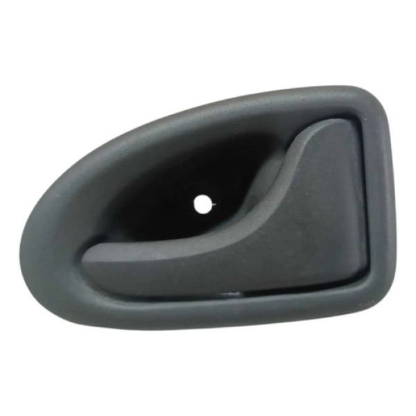 Maçaneta Interna Dianteira Direita Clio 2000 A 2008  Preto Dianteira