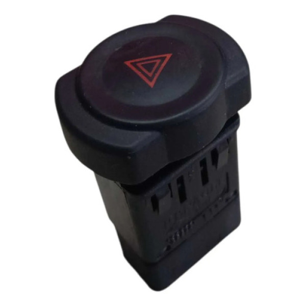 Botão Interruptor Pisca Alerta Logan Sandero 2008 A 2013 Preto