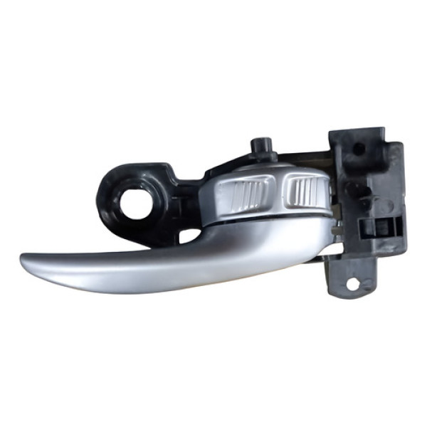 Macaneta Interna Dianteira Direita Fiat Toro 2016 A 2021 Prata Dianteira