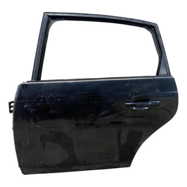Porta Traseira Esquerda Citroen C4 Pallas 2007 A 2013 Traseira Esquerda Preto