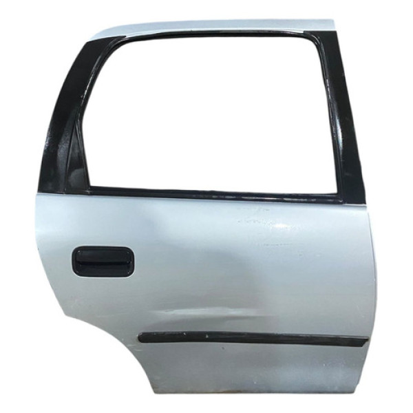 Porta Traseira Direita Chevrolet Corsa 1997 A 2014 C/detalhe Traseira Direita Prata