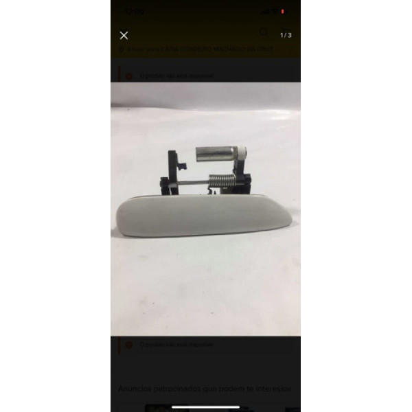 Maçaneta Externa Traseira Direita Honda Fit 2010/2013 Cx121